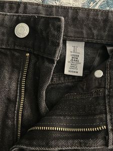 H&amp;M Black Mom Jeans