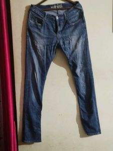 Classic Blue Wash Denim Jeans