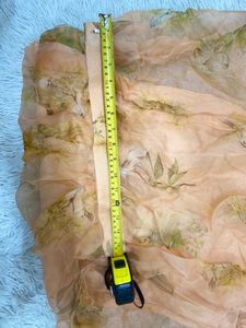 Sheer Floral Skirt