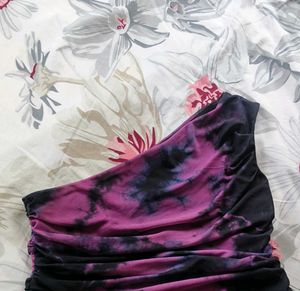 Y2k Imported One Shoulder Top