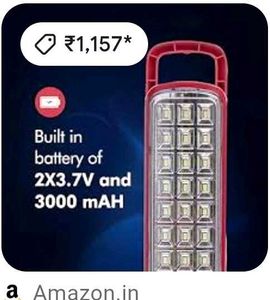 Rechargeable LED Emergency Light