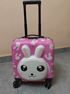 🐰Spacious Pink Bunny Kids Suitcase