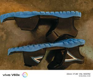 Stylish Black &amp; Blue Sports Sandals💙🩵😍