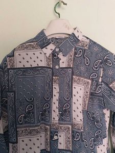 Stylish Paisley Print Shirt