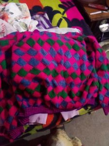 Colorful Knit Cardigan