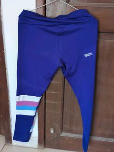 Blue Athletic Leggings