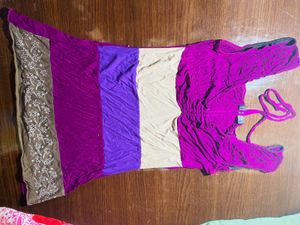 D&amp;G Colorblock Halter Dress