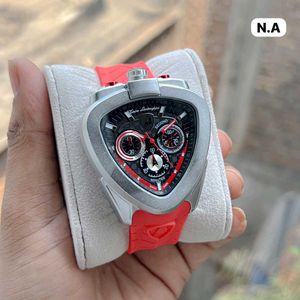 Lamborghini luxury chronograph watch with unique s