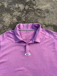 Oakley Men's Purple Polo Shirt