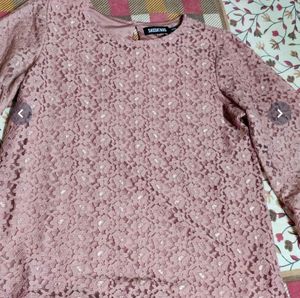 💥SALE🤩SASSAFRAS Lace Top