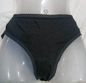 ❤️‍🔥 Black Lace Trim Briefs