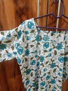 New and never wear Floral Print Cotton Kurta