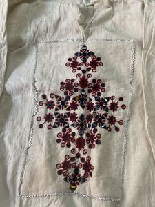 Embroidered Vintage Style Dress
