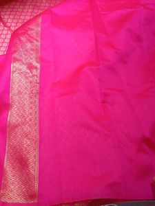 Beautiful New Banarasi Sare With Unstitched Blouse