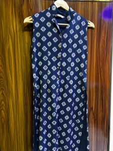Stylish Blue Printed Top