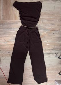 BROWN CO-ORD SET