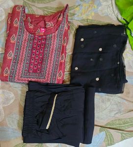 Elegant Kurta Set with Dupatta