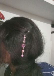Cute Beaded Hair Pin