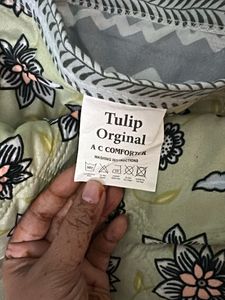 Cotton Double Side AC comforter- Single