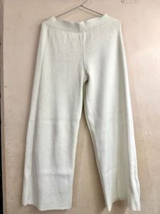Lightweight Knit Wide-Leg Pants