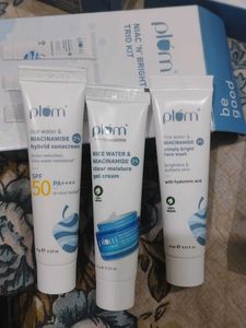 pack of 2 Plum Niacin Bright Trio Kit