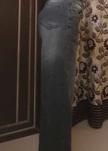 Wide Leg Denim Jeans