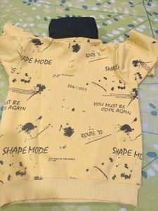 Cool Yellow "Fearless" Hoodie