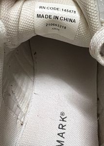 Primark White Casual Sneakers