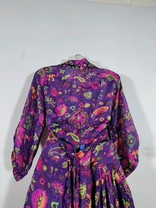 Purple Floral Printed Co-ord (Women's)