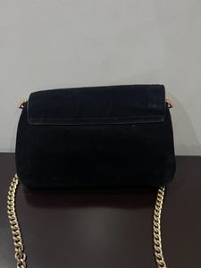 Mango Suede Crossbody Bag
