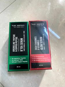 Duo of Dr. Sheth's B'tox & Glow Serums