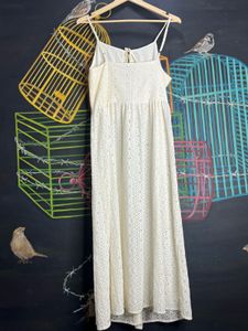 White Lace Maxi Dress