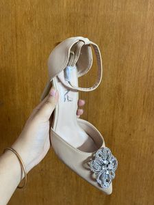 NUDE BEIGE Heels Size 38 & 39 Available