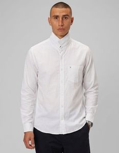 CHG Premium Men's Solid White Formal Shirt