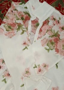 a shirt with floral print