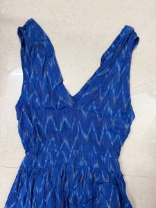 Maxi Blue Beach Dress