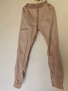 Solid Comfortable Cargo Pants