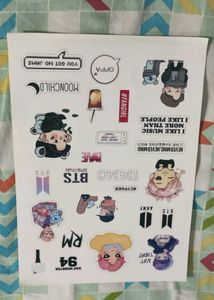 BTS Stickers - Kpop Fan Merch
