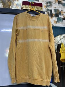Sunny Yellow CK Sweatshirt for men