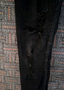 Ripped Black Jeans
