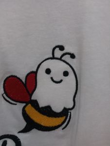 White Boo Bees Graphic T-Shirt
