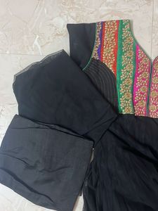 Designer Black Ethnic Gown