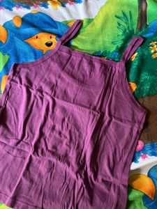 2 cotton camisole slip