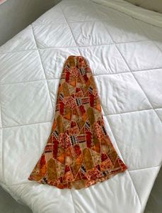 Boho Patchwork Maxi Skirt