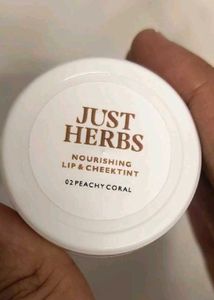JUST HERBS STROBE CREAM and Lip tint combo