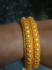 Gold toned  Bangles