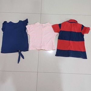 Buy set of 3 Branded tops, Get 1 Free (UCB brand)