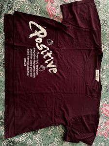 Purple Solid Crop Top For Women