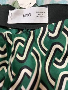 MNG Geometric Print Pants