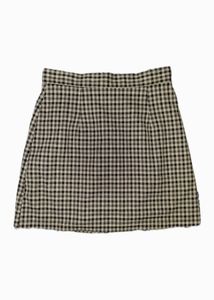 Gingham Mini Skirt